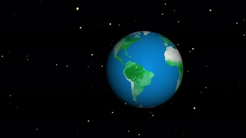 Erde, Planet animiert .Vd949 1