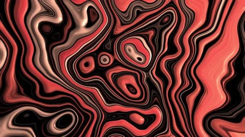 Abstract Fluid Wavy Lines Morphing Background Animation