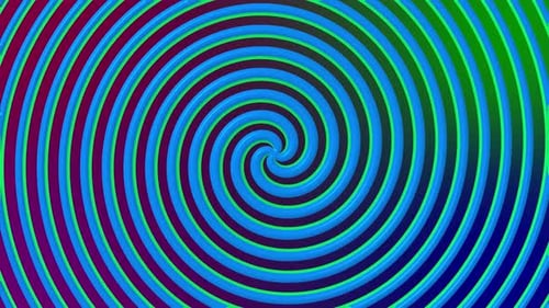 Motif de cercles abstraits avec fond dégradé. Vd 800