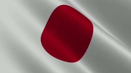 Waving Flag of Japan, Exclusive Background