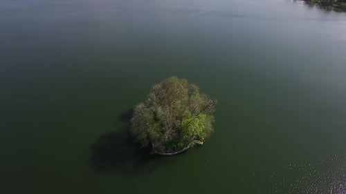 Isolated Island with Tranquil Waters Perfect for Nature Lovers Seeking Serenity