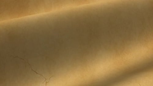 Cracked Antique Vellum Texture in High Resolution, Rotation, Waves, Looped Background