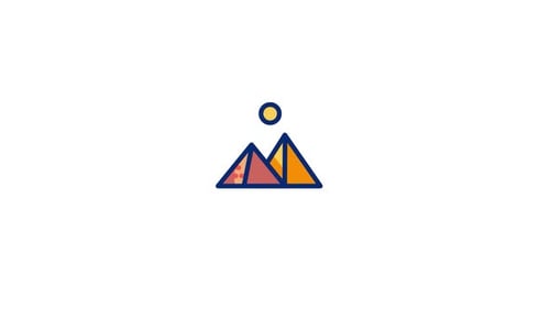 Pyramids Animated Icon