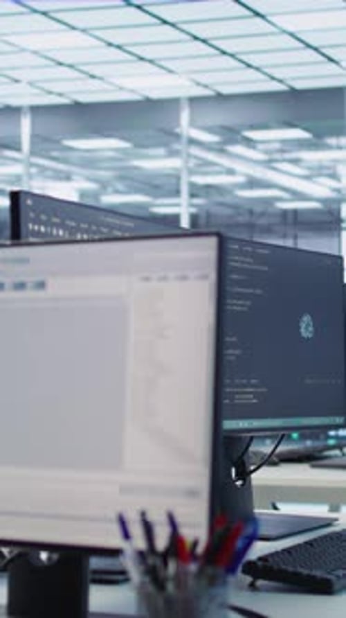 Scripts Running on Desktop PC Monitors Upgrading Servers in Data Center