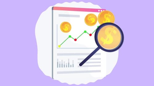 Überprüfen Sie Unternehmensaktien und Investitionen