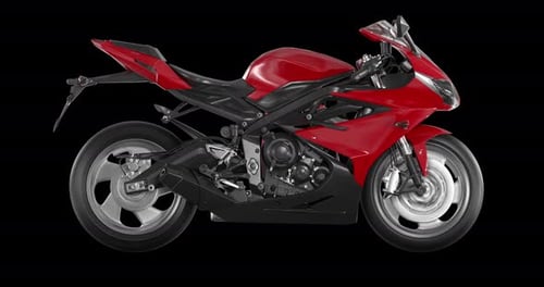 Rasendes Motorrad — Single Alpha Loop
