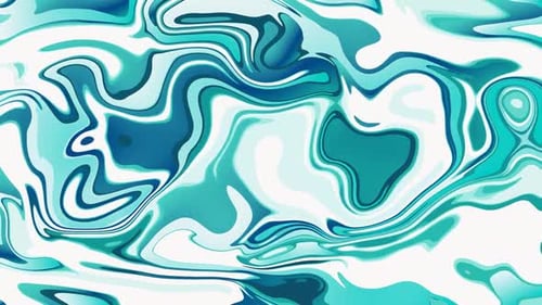 Dynamic Blue and White Fluid Flow Abstract Background