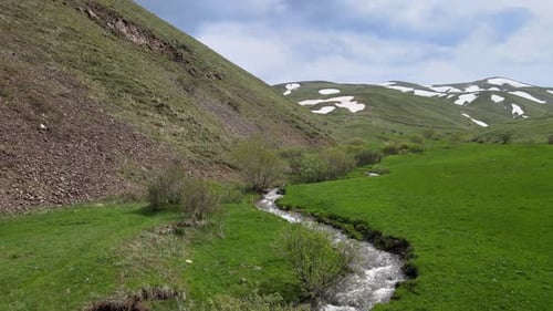 Aerial Nature River