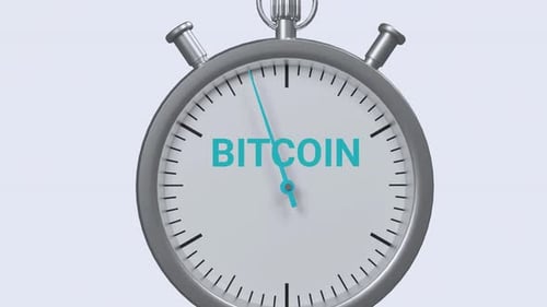 Bitcoin price decreasing