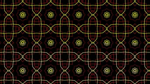 Abstract Geometric Line Pattern Seamless Loop Background