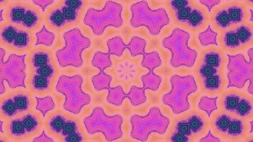 Kaleidoscope VJ loop, kaleidoscope with light HD