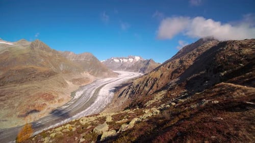 Scenic Mountain View For Travel And Nature Projects