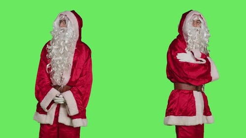 Santa Claus Character Winter Celebration