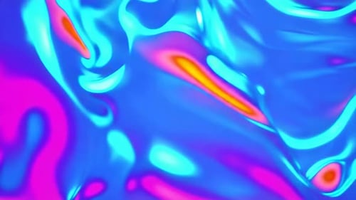 Abstract Fluid Vibrant Colors Motion Background Loop