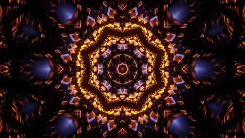 Kaleidoscope Energy Burst-Hintergrund