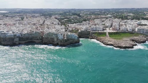 Along Polignano a Mare
