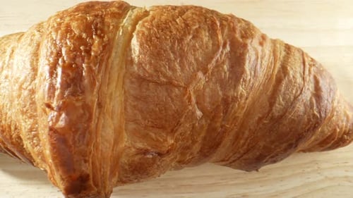 Croissants in stunning footage. 4K.