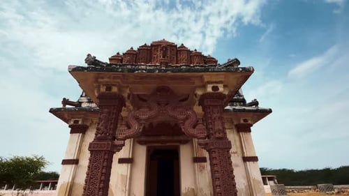 Temple jaïn de Nagarparkar, Pakistan, sud de la province du Sind, lieu de culte abandonné