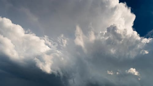 Timelapse Of Dark Clouds Overhead In Powerful And Moody 4 K