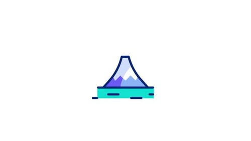 Animiertes Fuji-Symbol
