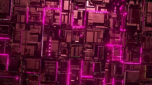 Conceito de tecnologia futurítica