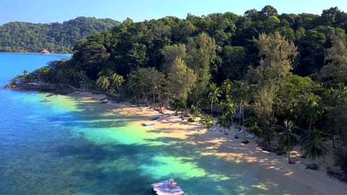 Koh Wai Island Trat Thailand is a Tinny Tropical Island Near Koh Chang