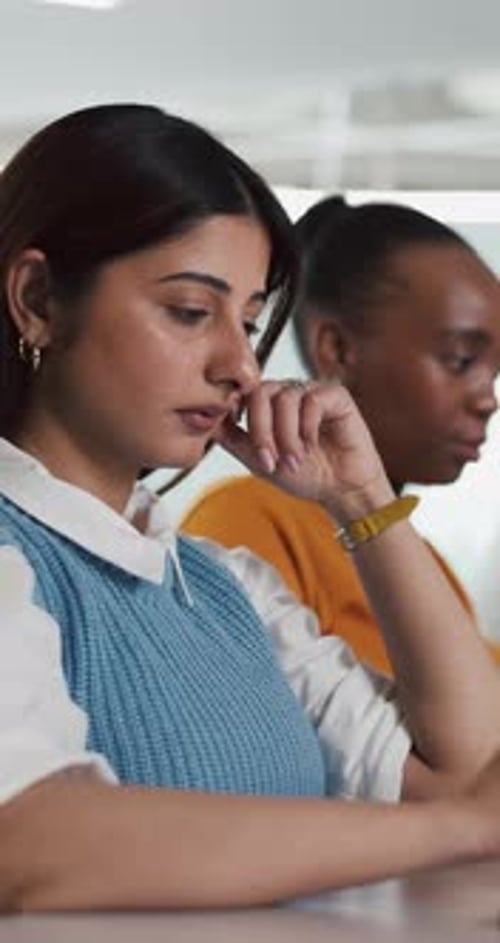 Women Working in Modern Office Environment