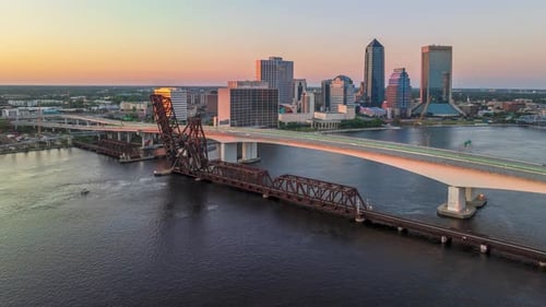 April view of Jacksonville