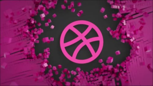 Dynamic Cube Explosion Logo Reveal Intro