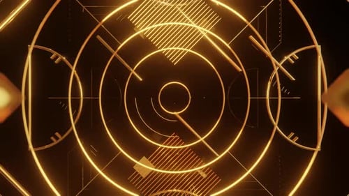 Fondo Art Deco dorado 4K