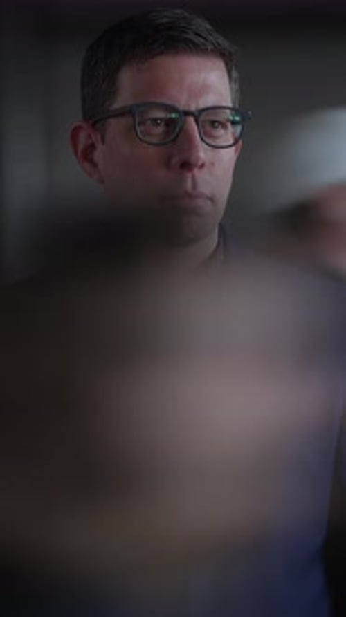Man Wearing Blue Blazer Posing for Portrait