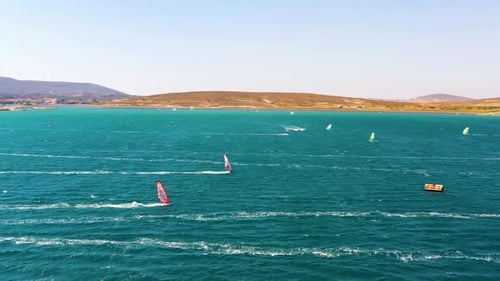 Windsurfers Drone Wiev