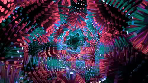 Visual-loop abstract video motion background