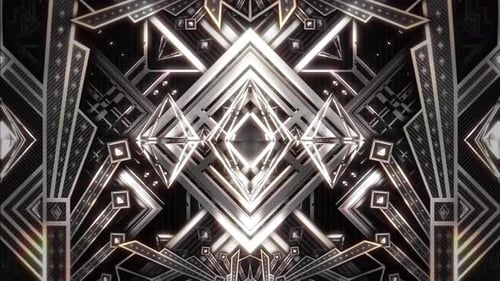Silber Retro Art Deco 03