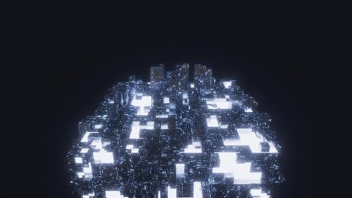 Sci-Fi Neons VJ Loop 001
