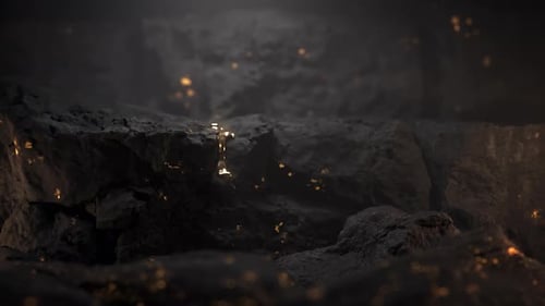 liquid gold on stones 2