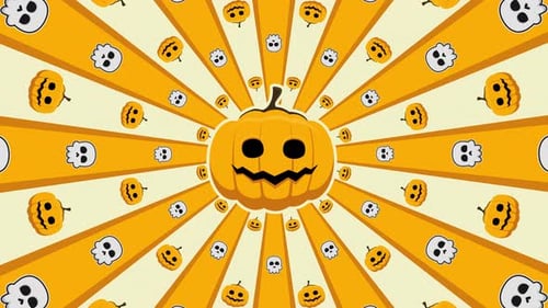 Halloween 2D Background 4K