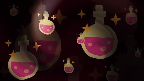 Halloween Potion Background Loop