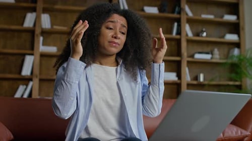 Upset Student After Failing Important Exam