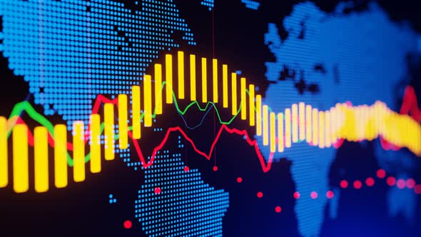 Forex and Market Concept Animation | Global Exchange, Investment Charts ...