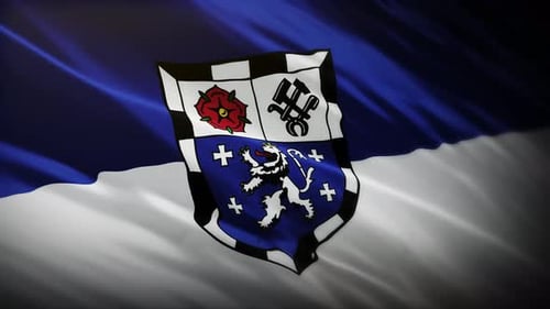 Waving Flag with Regal Emblem Animation