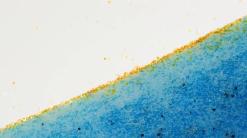 Blue Sand Art Background Display