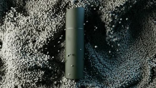 Dynamic Particle Swirl Reveal