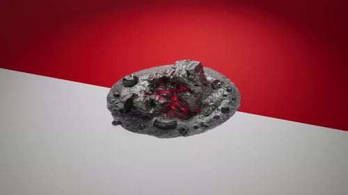 Indonesia Mining Industry, Critical Rare Earth Elements with Red Glow