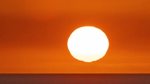 Hawaii Sunset Time Lapse Ocean