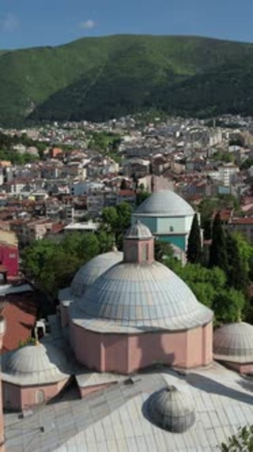 Aerial View Of The Green Tomb