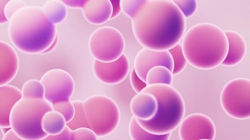 Abstract spheres background, mobile phone wallpaper, computer wallpaper, 3d rendering.