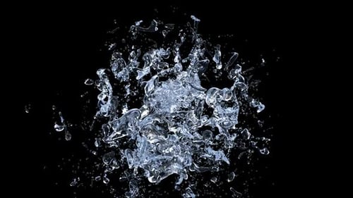Dynamic Realistic Water Splash Animation