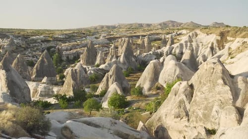 Fabulous landscape of Goreme Historical National Park, Turkey