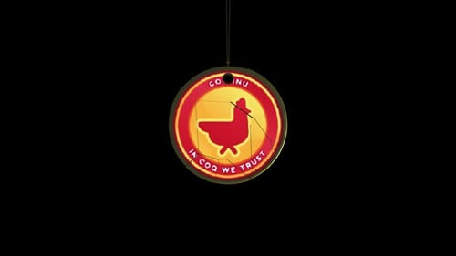 Coq Inu BitCoin Animation